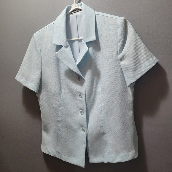 Vanity Fair Baby Blue Skirt Set 8P - Picture 4 of 7